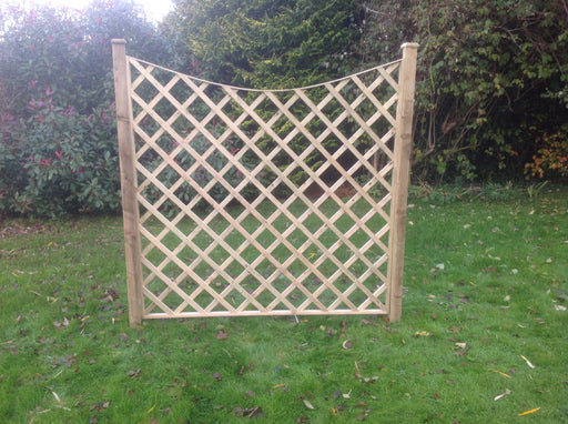 5 inch concave diamond trellis by Abwood