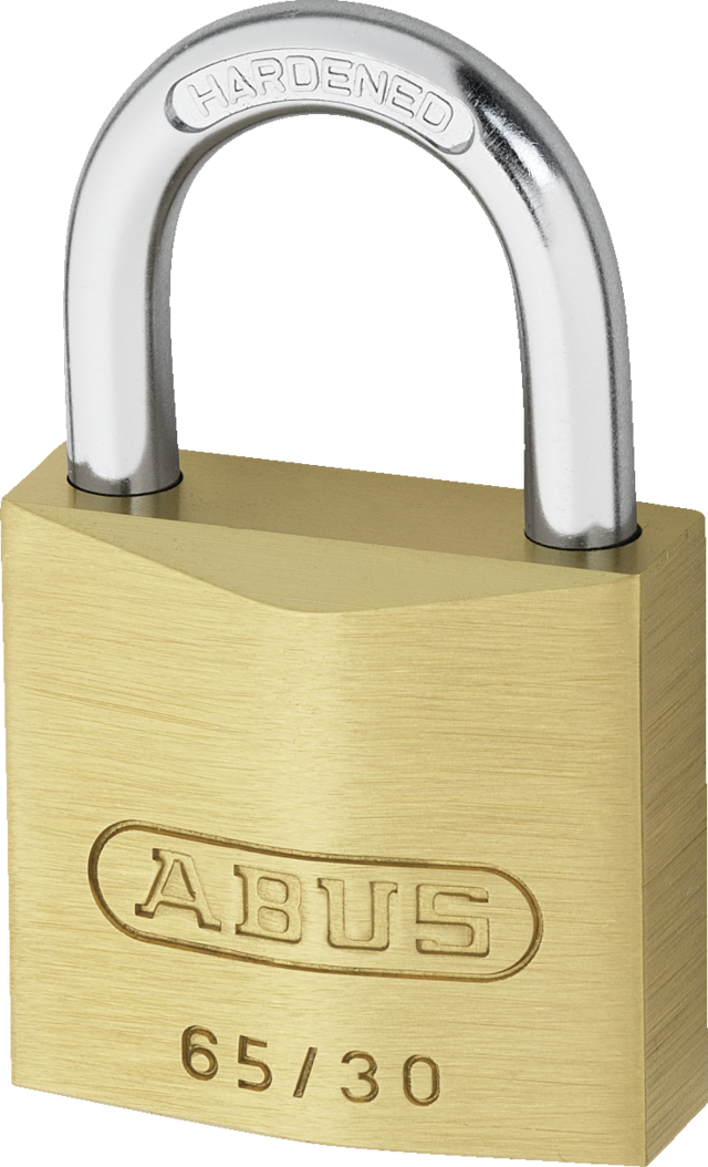 ABUS brass padlock