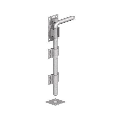 Drop bolt for gates