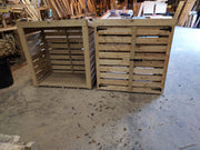 Timber log store, photo 2