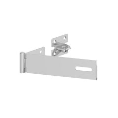 Safety hasp and staple