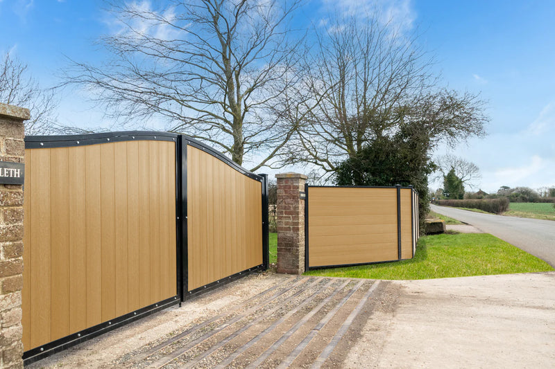 Composite Vista fence panel, photo 5