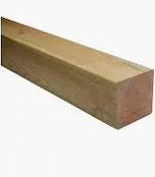 Treated timber posts, photo 9