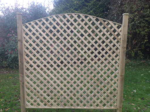 2 inch convex diamond trellis by Abwood
