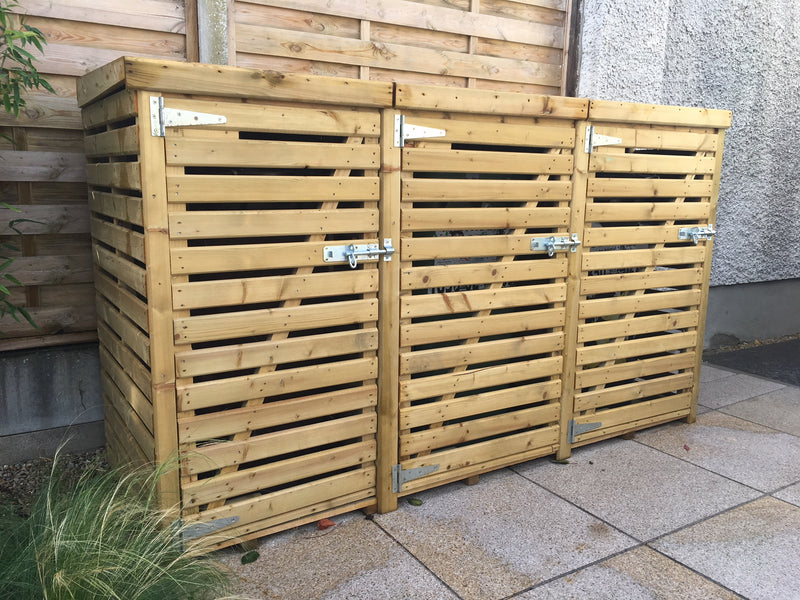 Timber bin store, photo 3