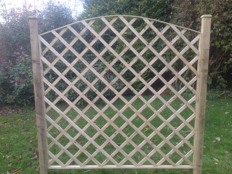 5 inch convex diamond trellis by Abwood