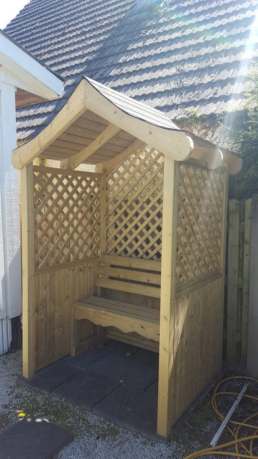 Wooden garden arbour by Abwood