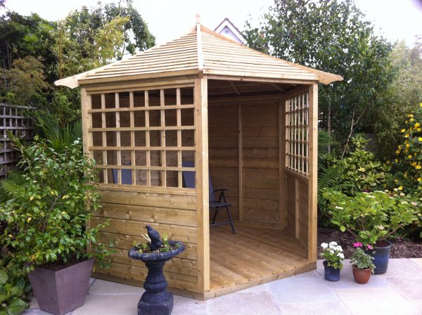Bellevue wooden gazebo by Abwood