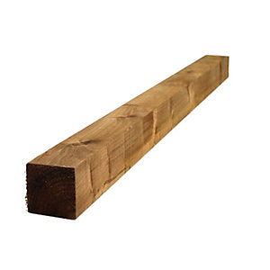 Timber decking posts by Abwood