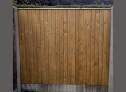 Glan timber fence panels by Abwood