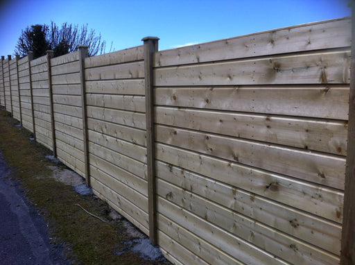 Weathersheeted timber fence panel by Abwood