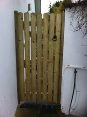 Cottage style wooden side gate by Abwood
