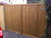 Standard wooden double gates, photo 2