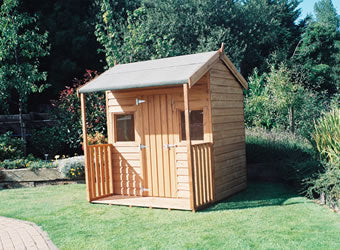 Wooden wendy house playhouse for kids by Abwood