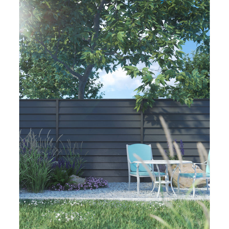 Composite Z board fencing, photo 2