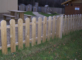 Cottage Planned Garden Fencing