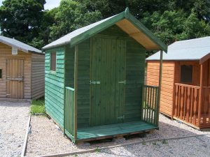 Lodge Shed, Wooden Lodge Garden Shed