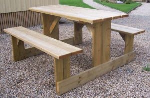 Garden Products wooden picnic bench
