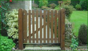 timber cottage gates