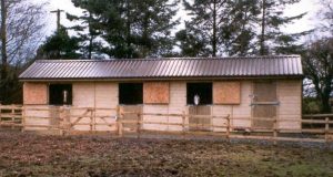 Timber Stables for horses