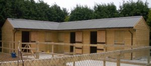 Timber Stables for sale and outbuildings for horses, horse stables